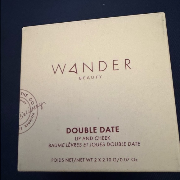 Wander Beauty Other - Sealed NIB WANDER Double Date Lip and Cherk Makeup Shades Honeymoon/ Swipe